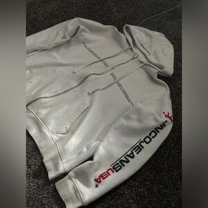 cool white jnco jeans hoodie